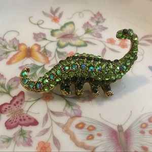 Dinosaur brooch
